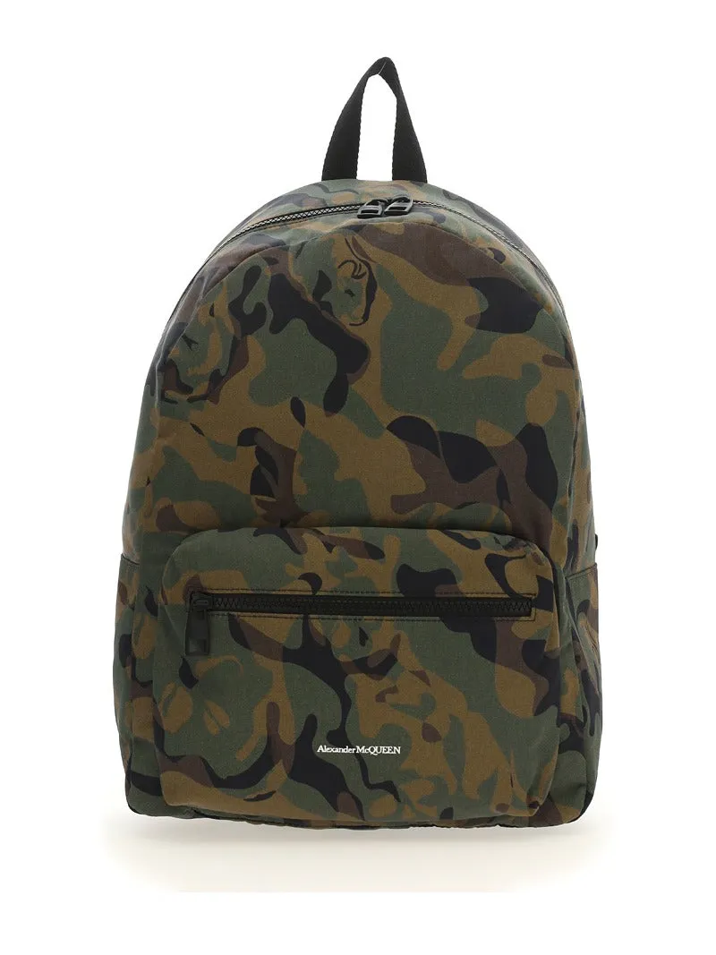 Alexander McQueen Camouflage Metropolitan Backpack