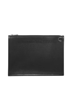 Alexander McQueen Edge Zip Pouch