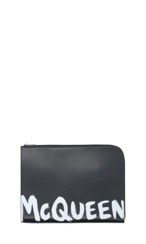 Alexander McQueen Logo Document Holder