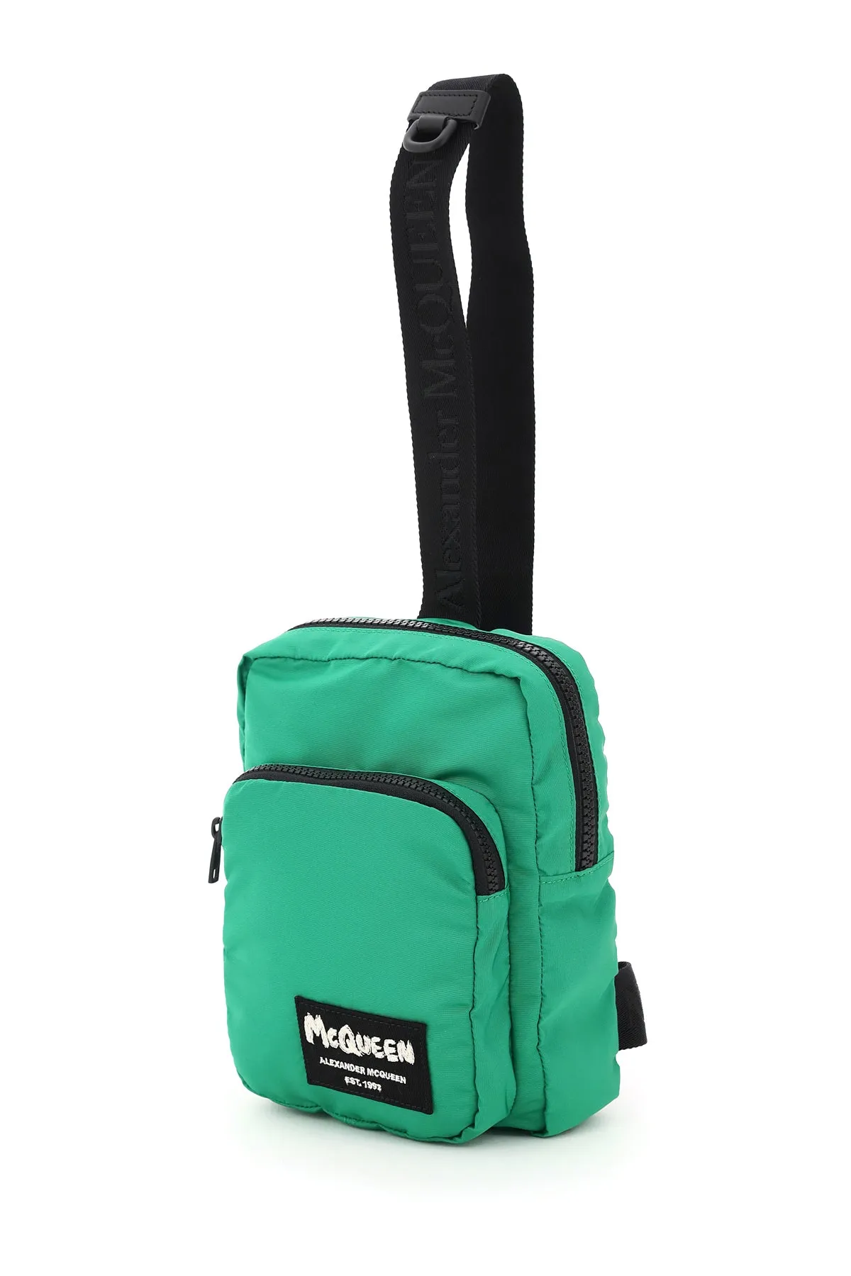 Alexander McQueen Logo Patch Zip-Around Backpack