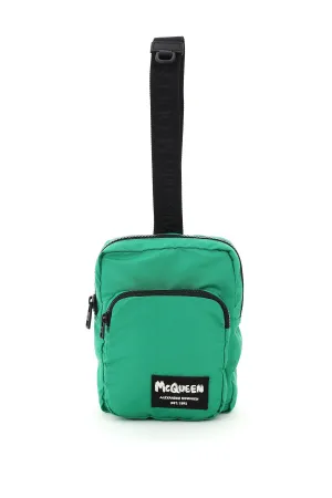 Alexander McQueen Logo Patch Zip-Around Backpack