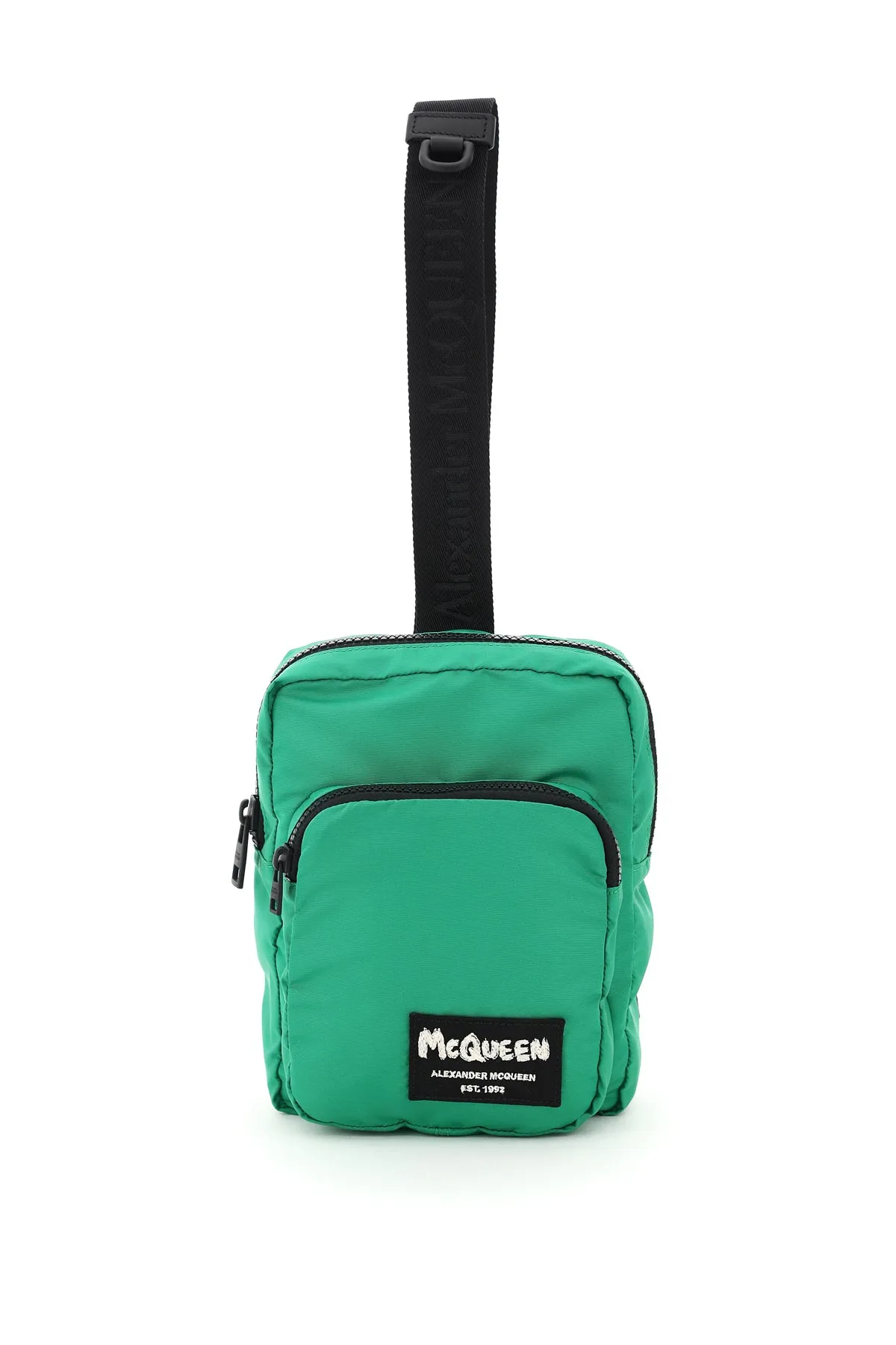 Alexander McQueen Logo Patch Zip-Around Backpack