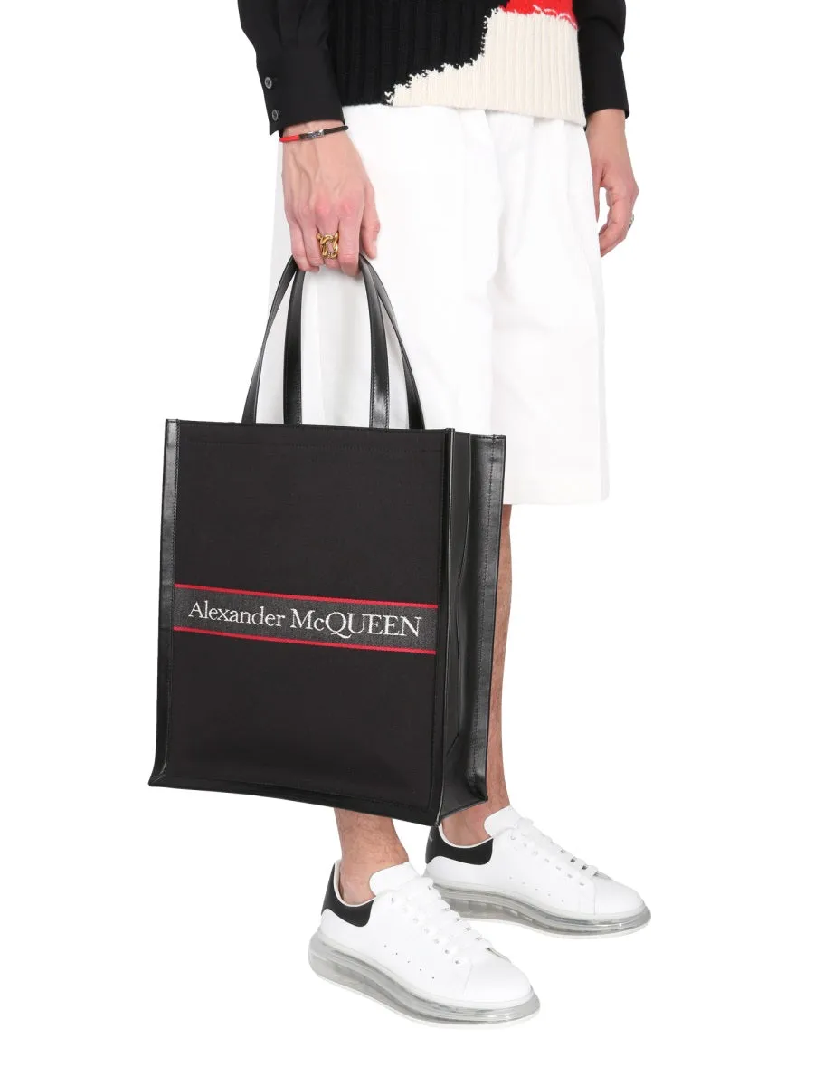 Alexander McQueen Logo Tote Bag