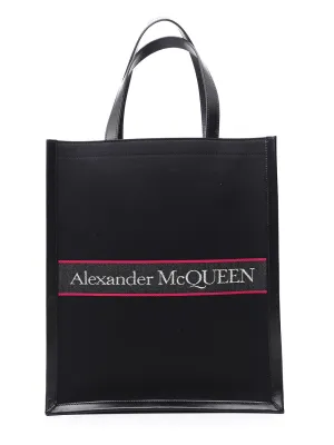 Alexander McQueen Logo Tote Bag