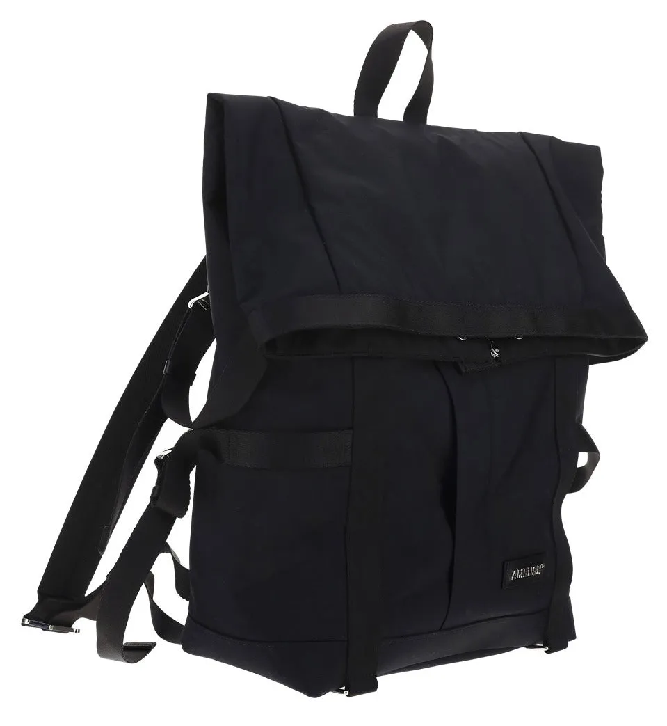 Ambush Logo-Patch Zipped Foldover Backpack