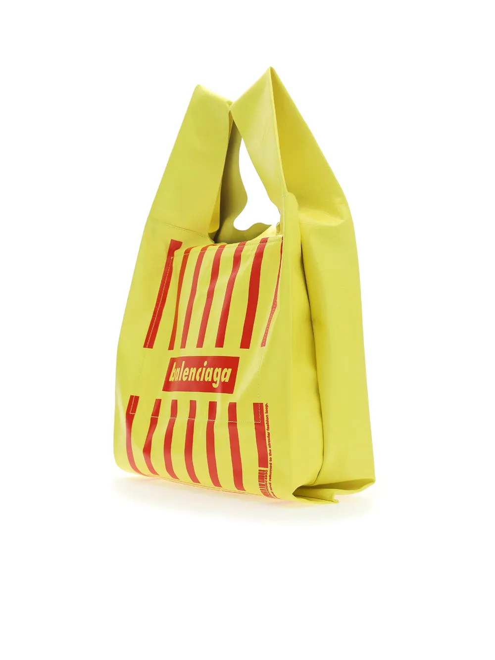 Balenciaga Logo Printed Monday Shopper Bag