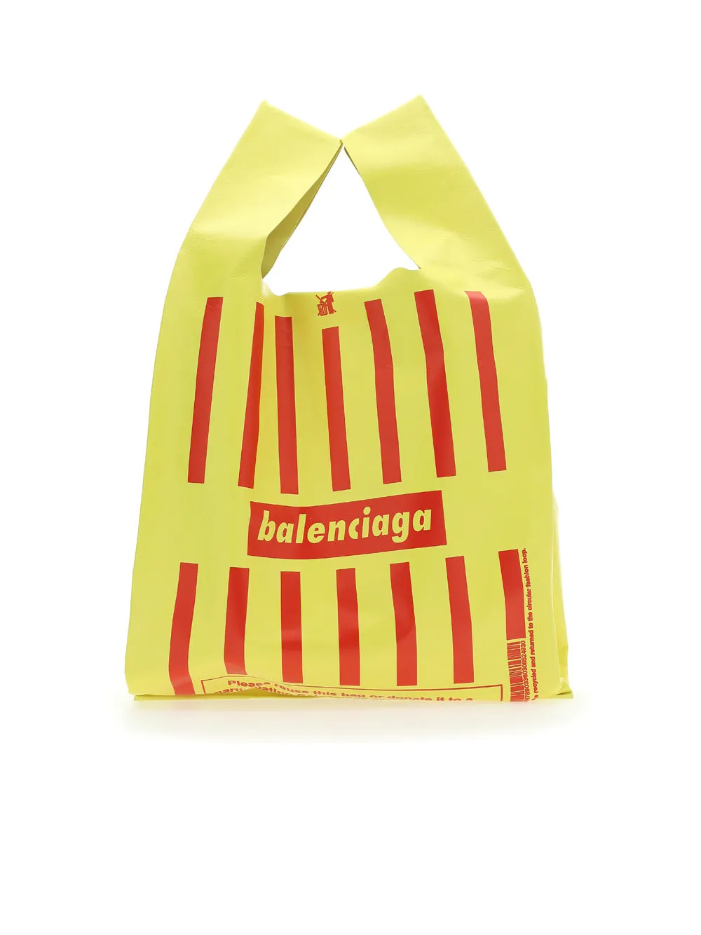Balenciaga Logo Printed Monday Shopper Bag