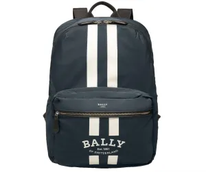 Bally Fixie Logo Printed Zipped Backpack