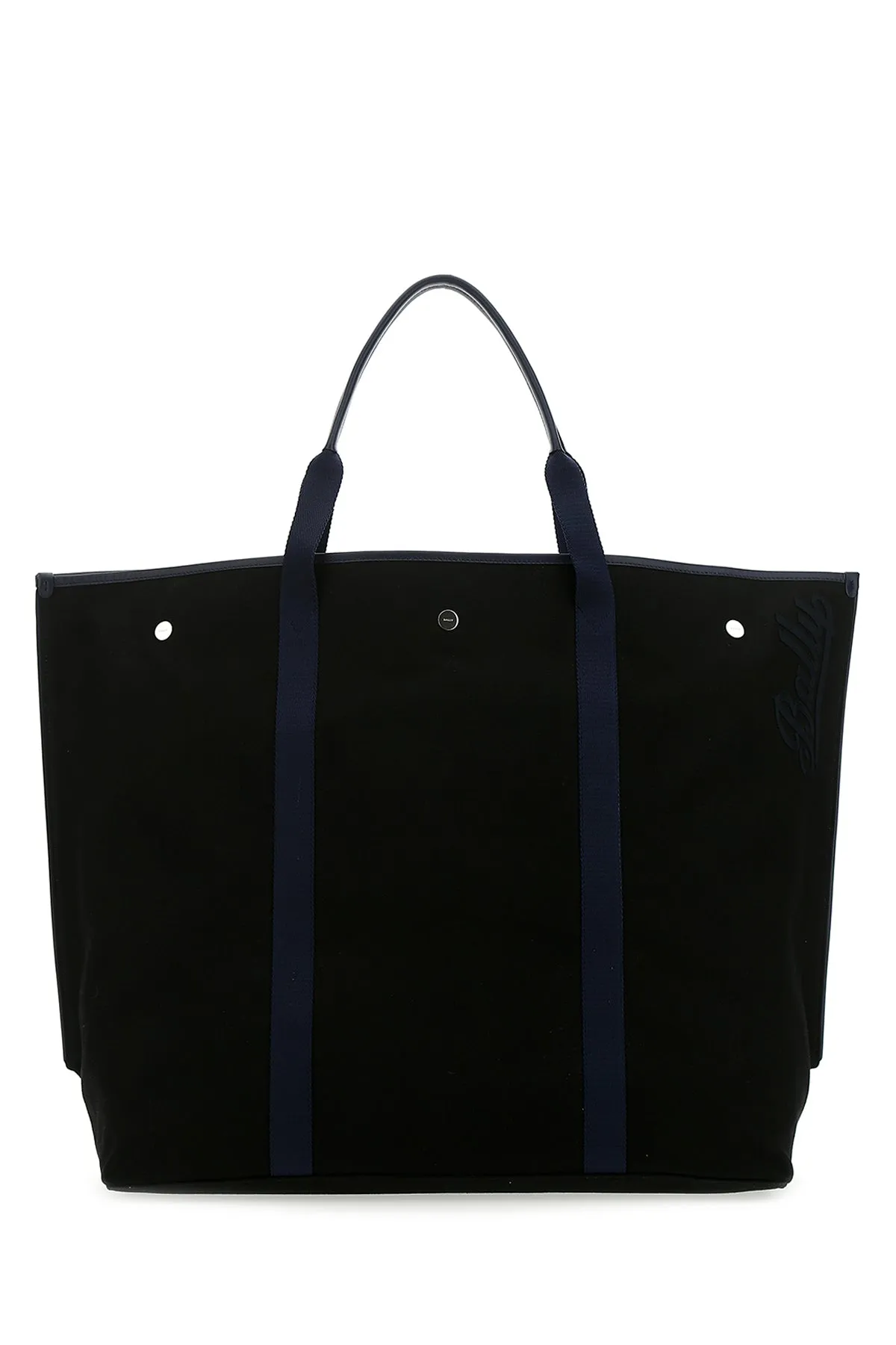 Bally Logo Embroidered Tote Bag