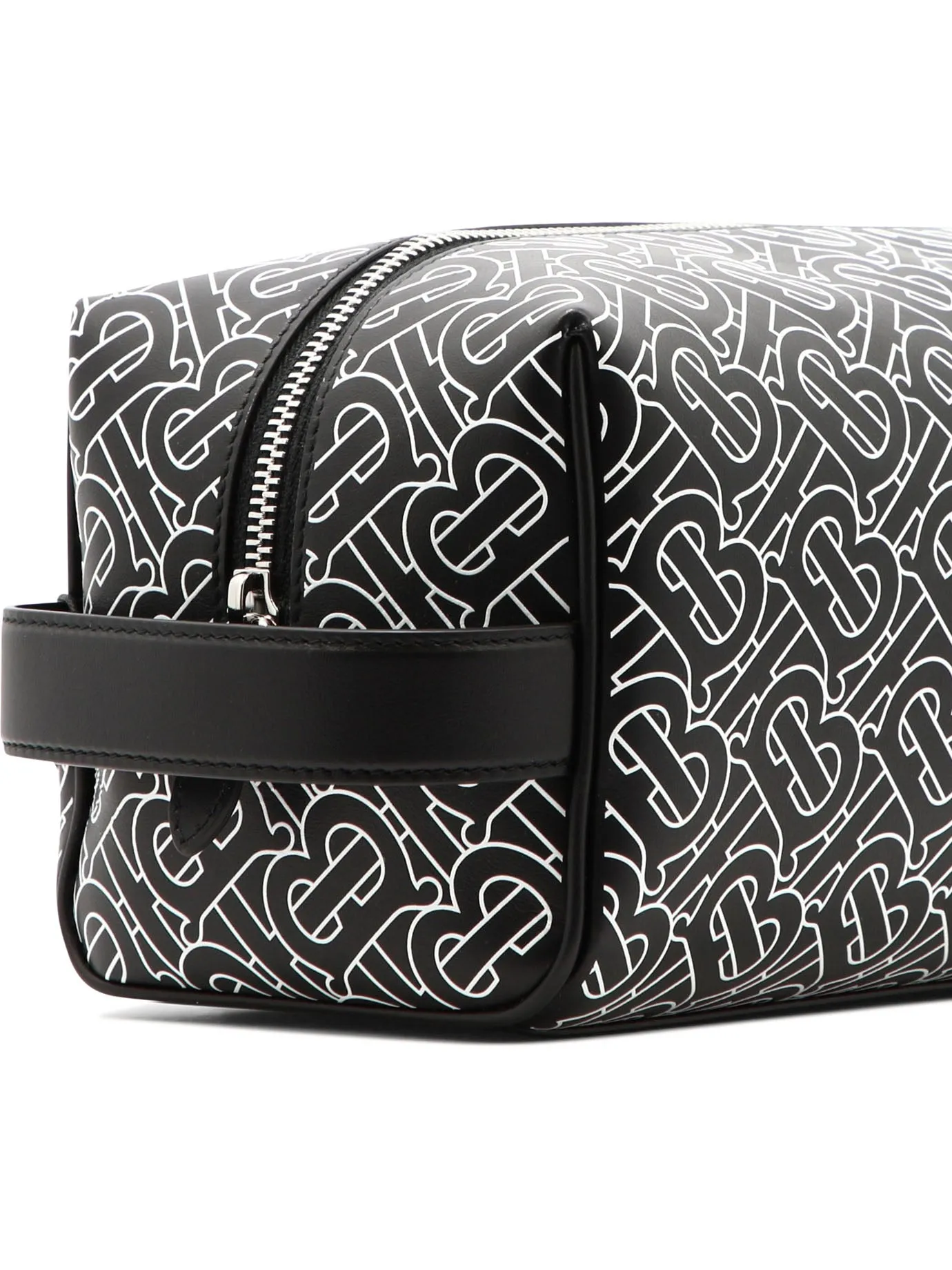 Burberry Monogram Print Travel Pouch Bag