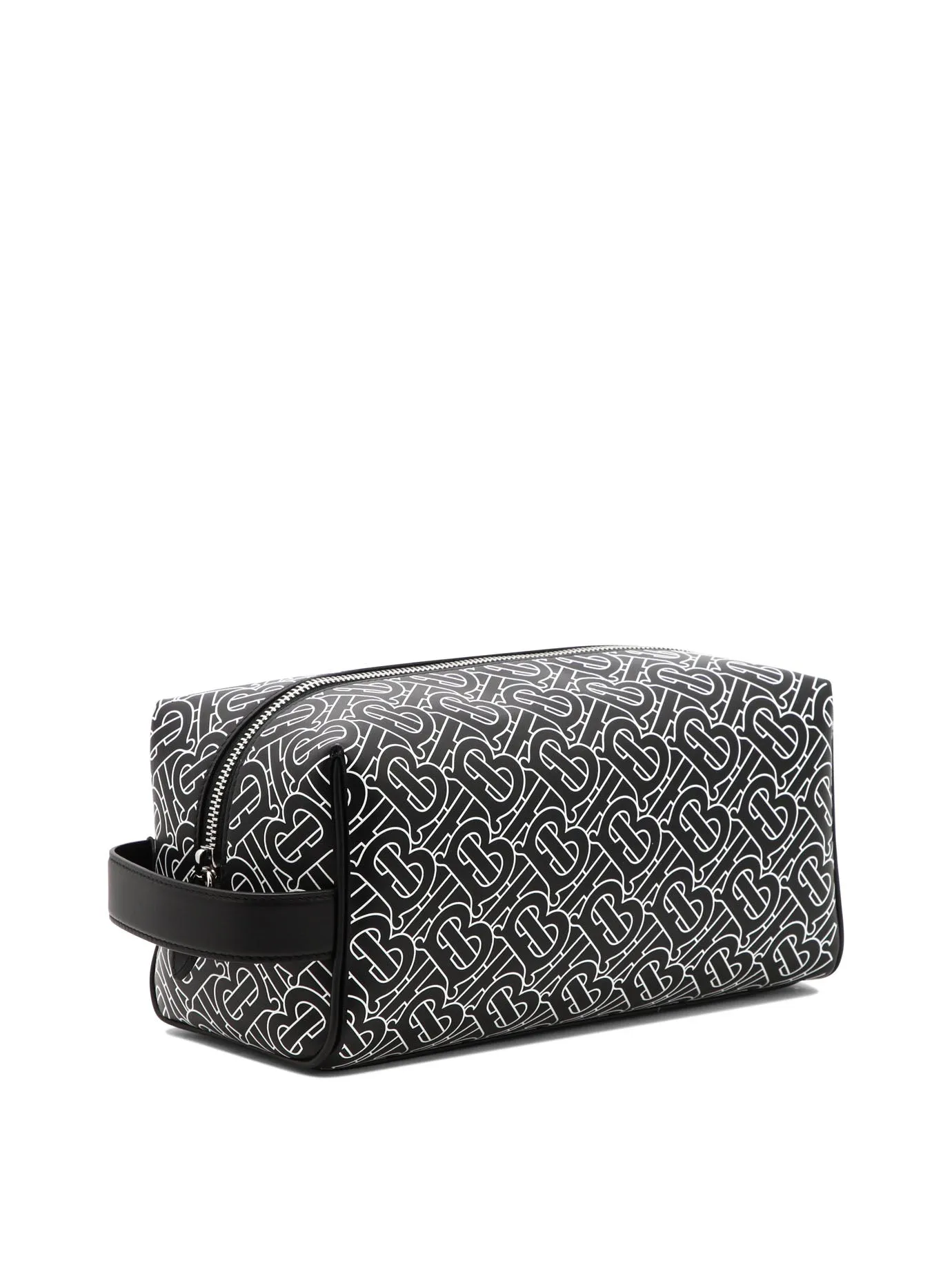 Burberry Monogram Print Travel Pouch Bag