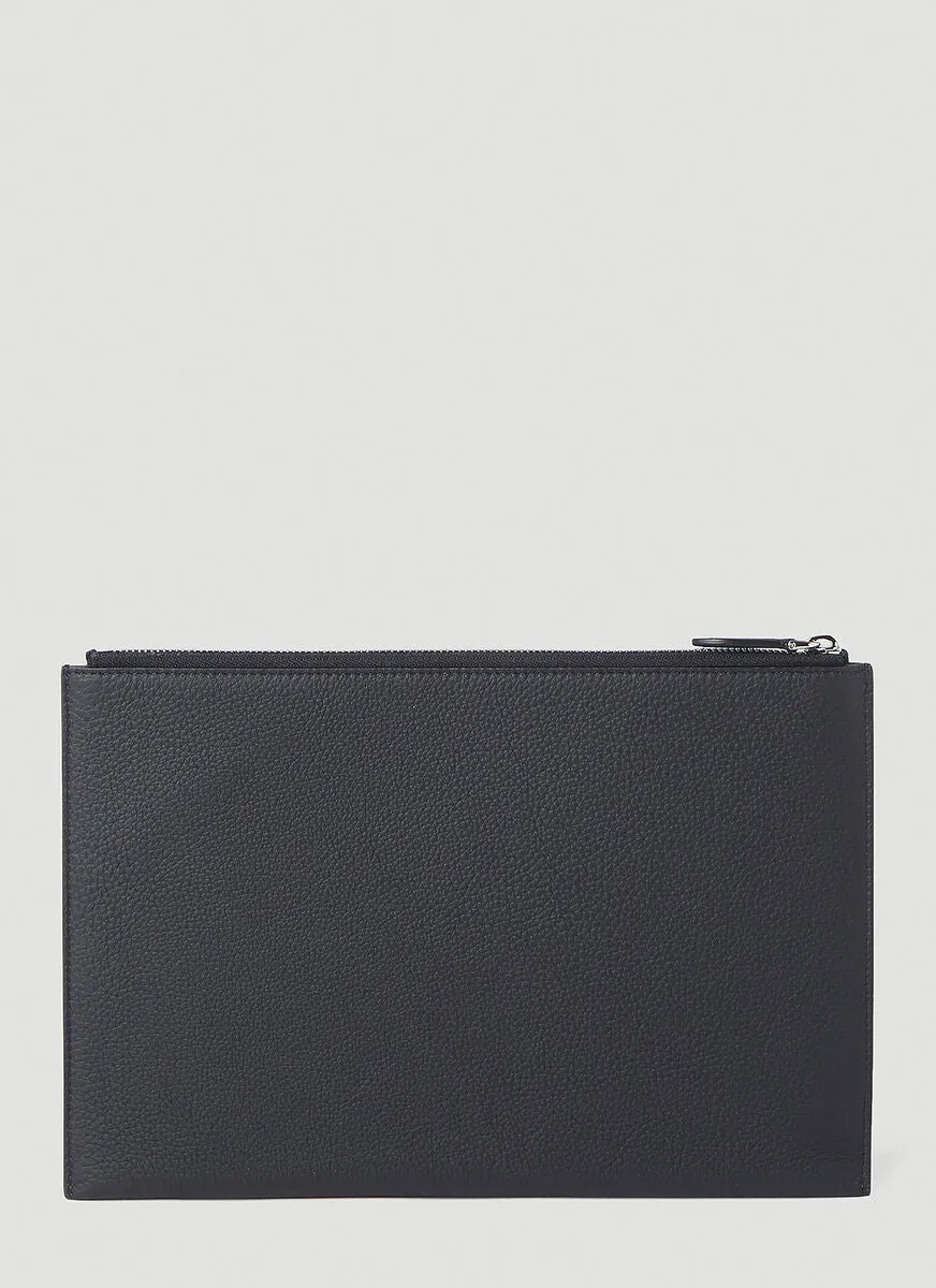 Burberry Pocket Detail Zipped Pouch