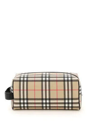 Burberry Vintage Check Travel Pouch