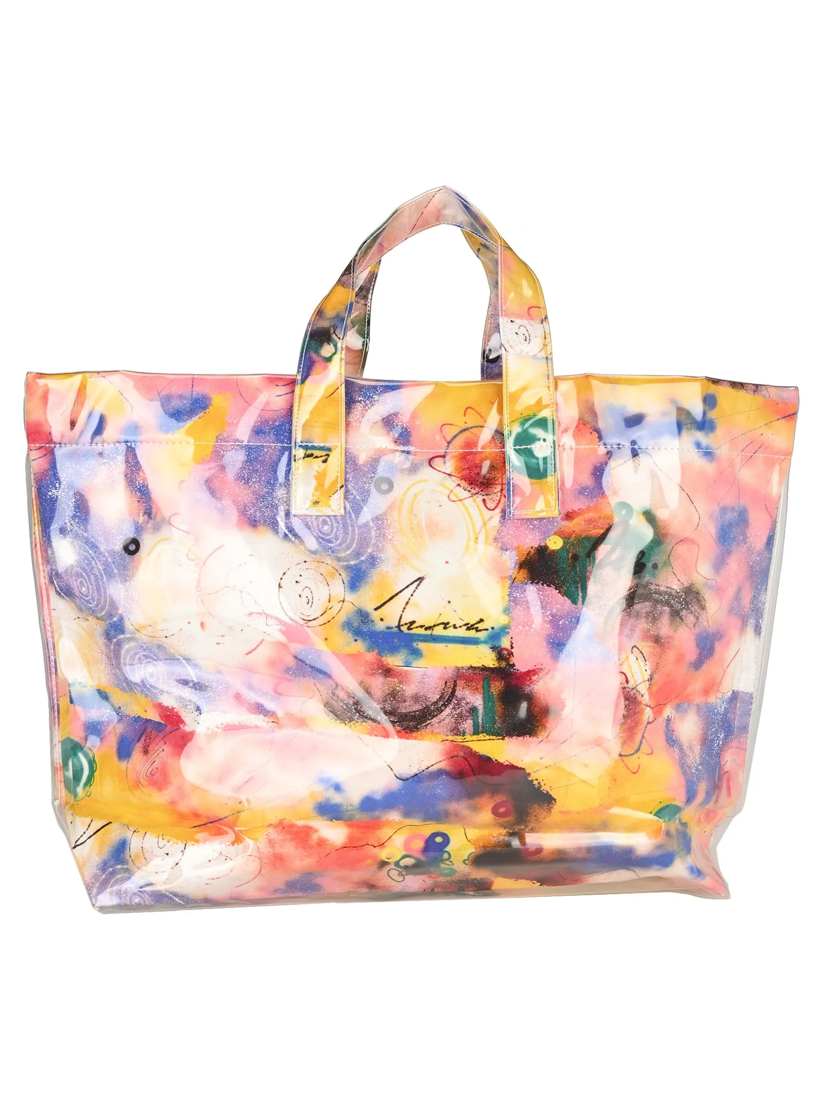 Comme des Garons Shirt Futura Print Tote Bag