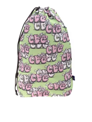 Comme des Garons Shirt X KAWS Graphic Print Backpack