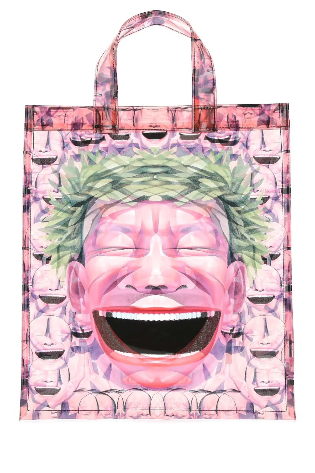 Comme des Garons Shirt X Yiu Minjun Printed Tote Bag