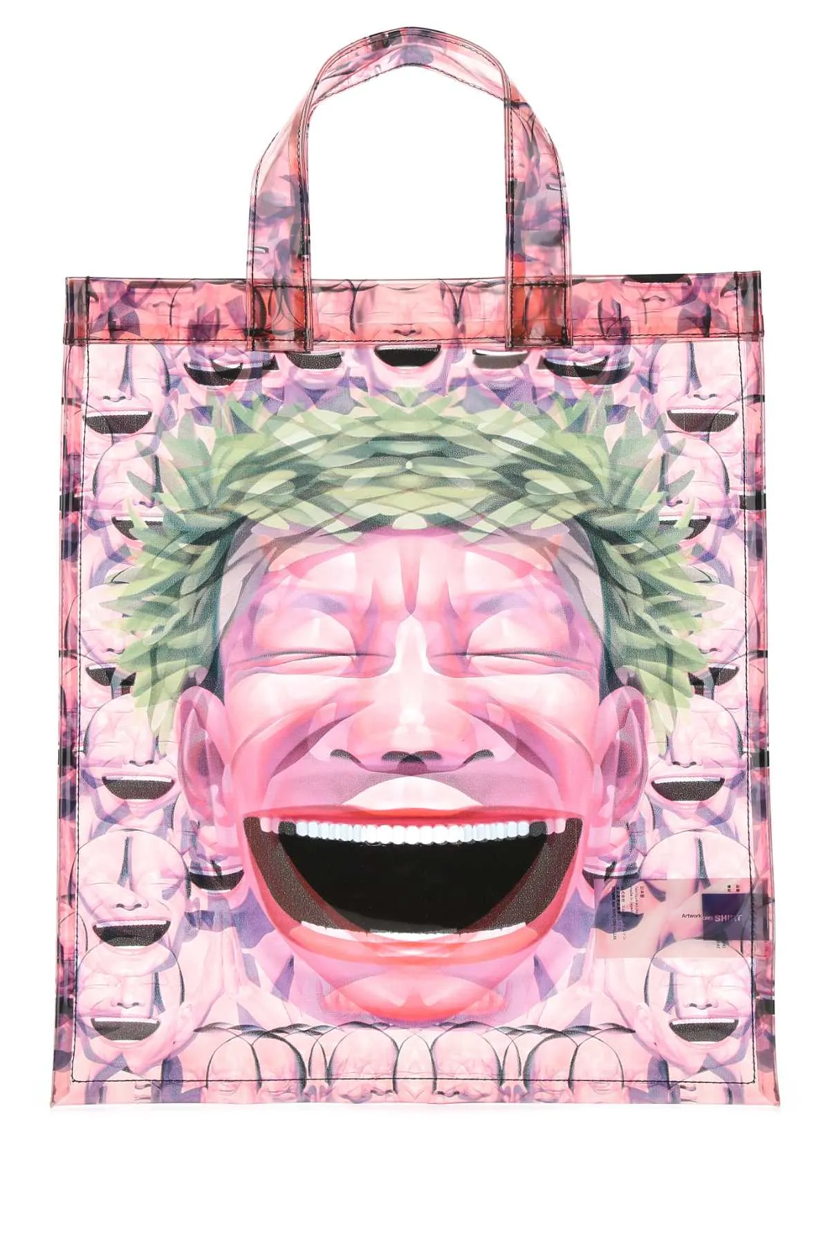 Comme des Garons Shirt X Yiu Minjun Printed Tote Bag