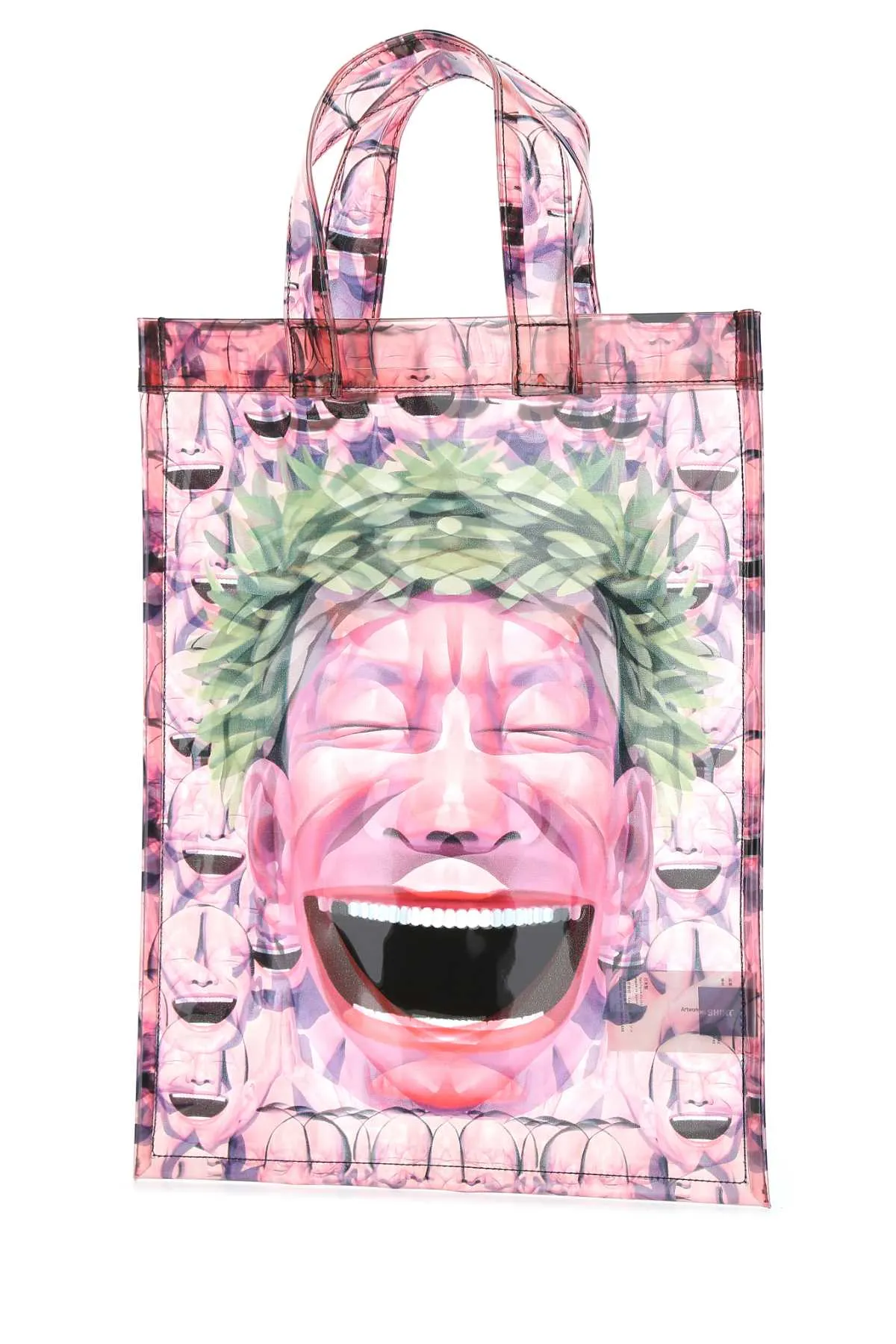 Comme des Garons Shirt X Yiu Minjun Printed Tote Bag