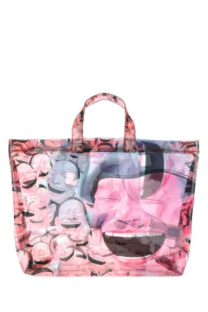 Comme des Garons Shirt X Yue Minju Printed Tote Bag