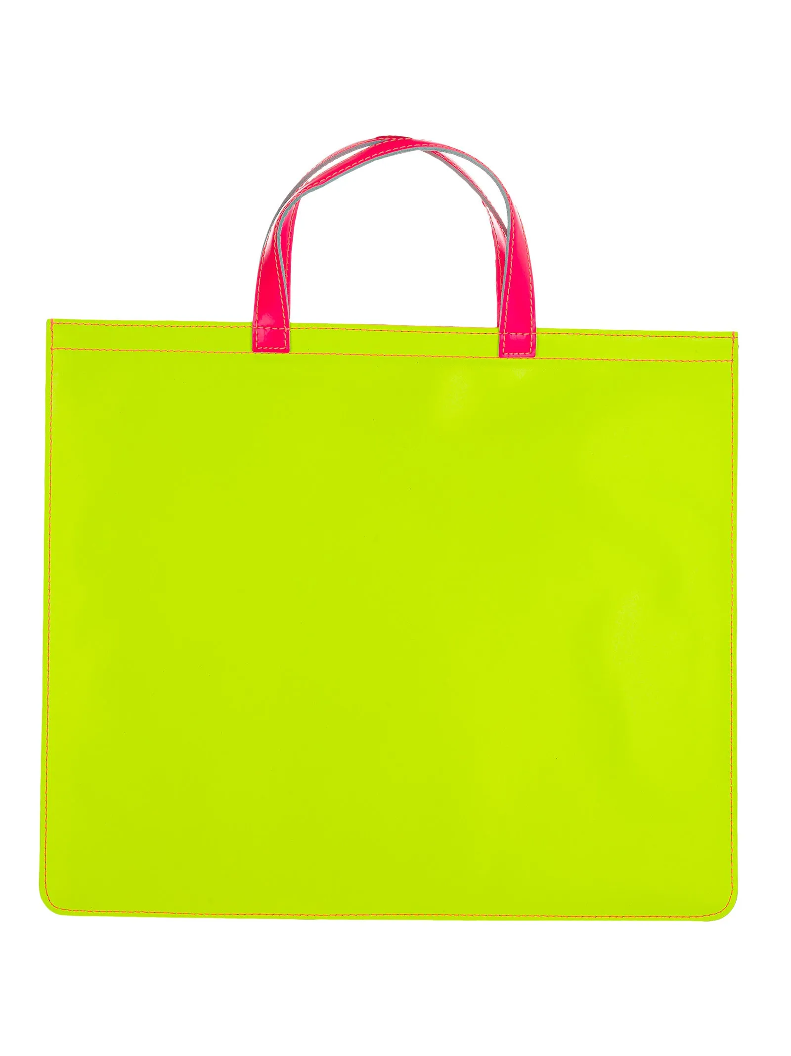 Comme des Garons Wallet Super Fluorescent Tote Bag