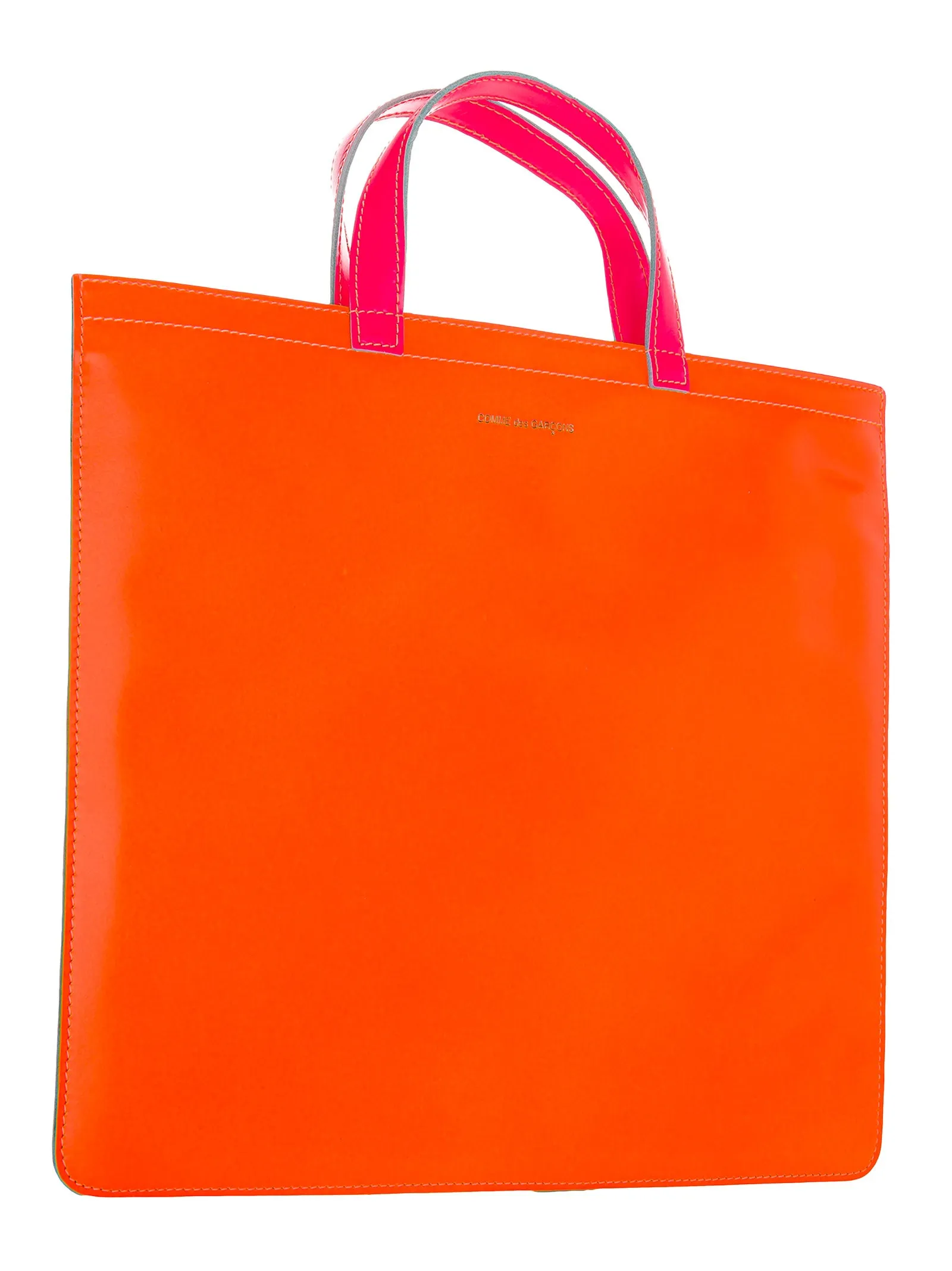 Comme des Garons Wallet Super Fluorescent Tote Bag