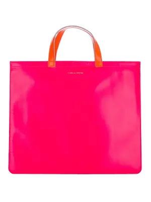 Comme des Garons Wallet Super Fluorescent Tote Bag