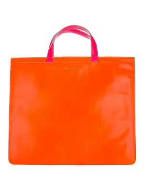 Comme des Garons Wallet Super Fluorescent Tote Bag