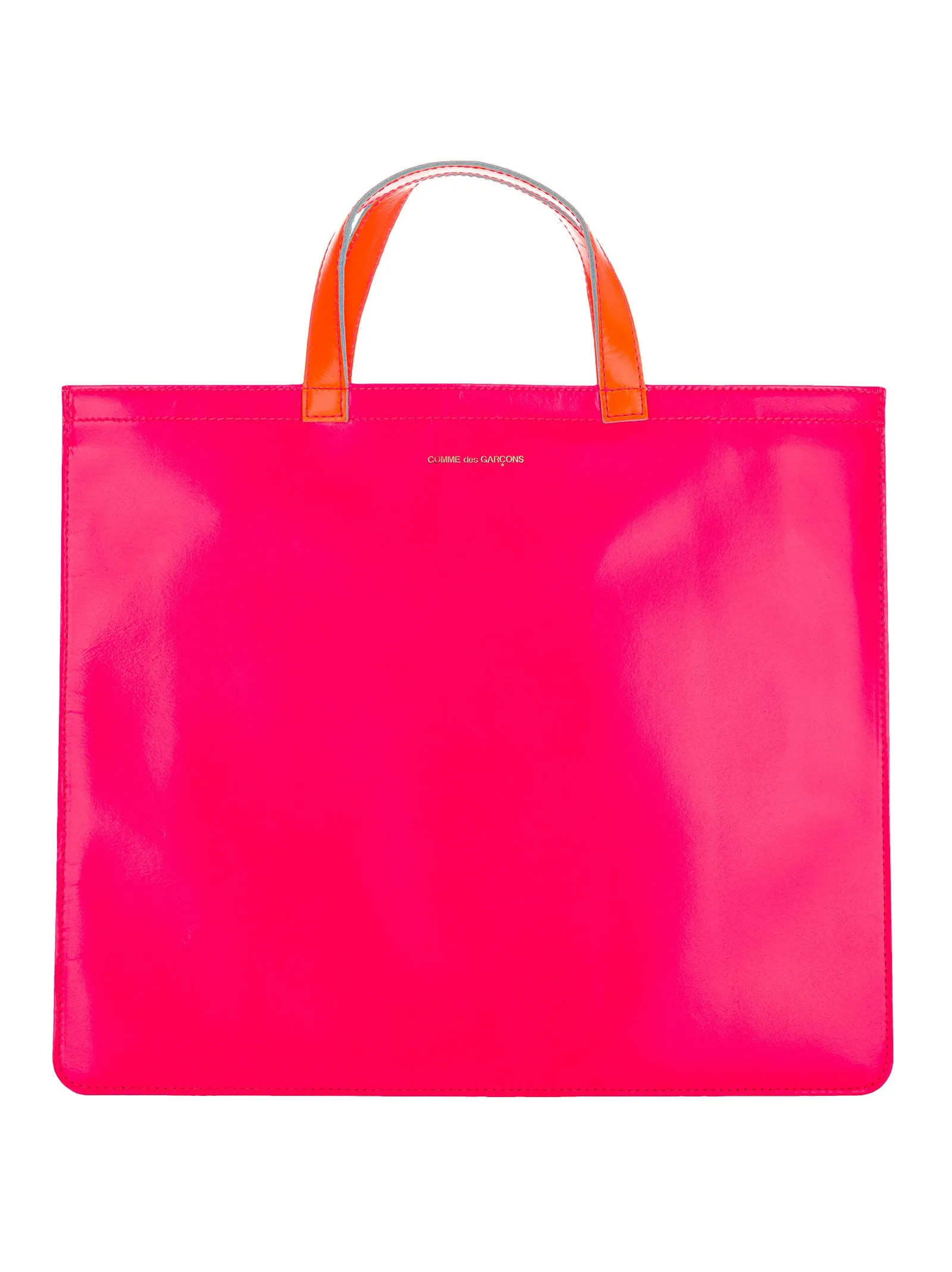Comme des Garons Wallet Super Fluorescent Tote Bag
