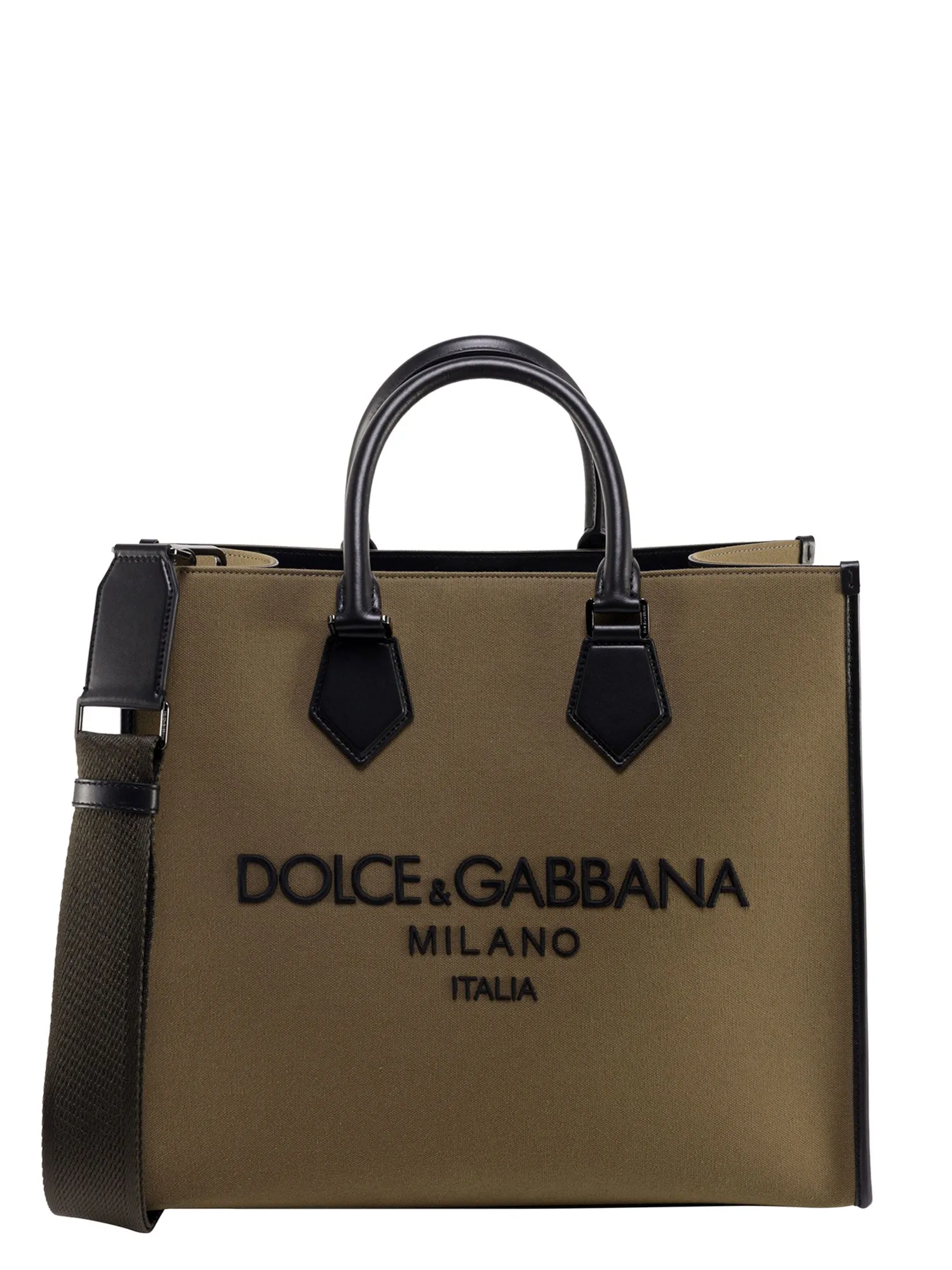 Dolce & Gabbana Embroidered Logo Tote Bag
