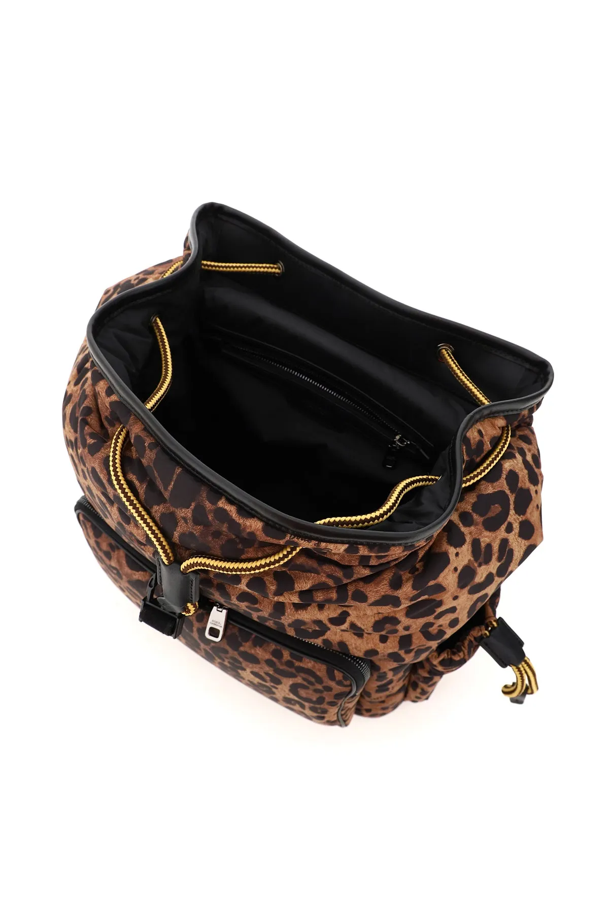 Dolce & Gabbana Leopard Printed Backpack