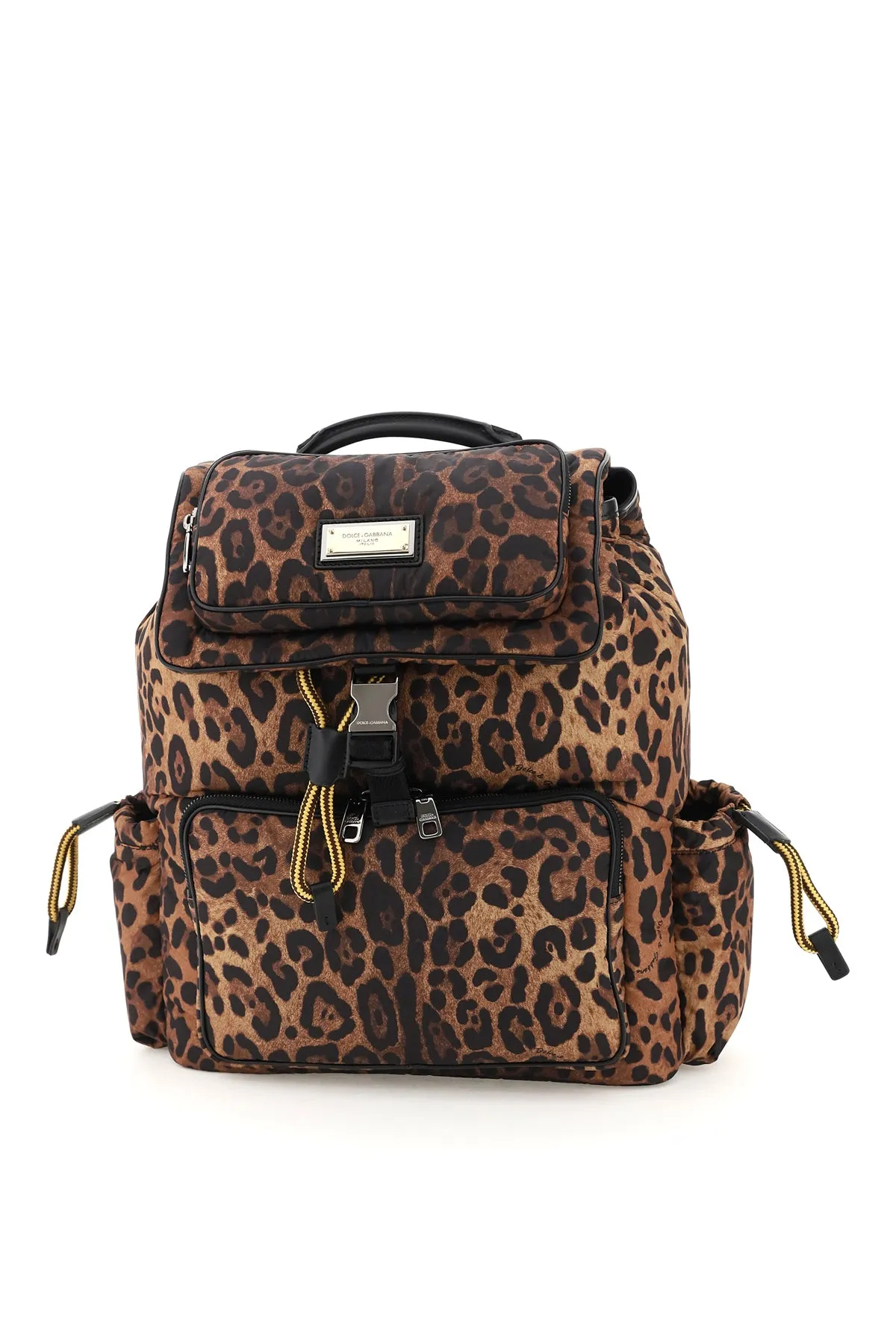 Dolce & Gabbana Leopard Printed Backpack