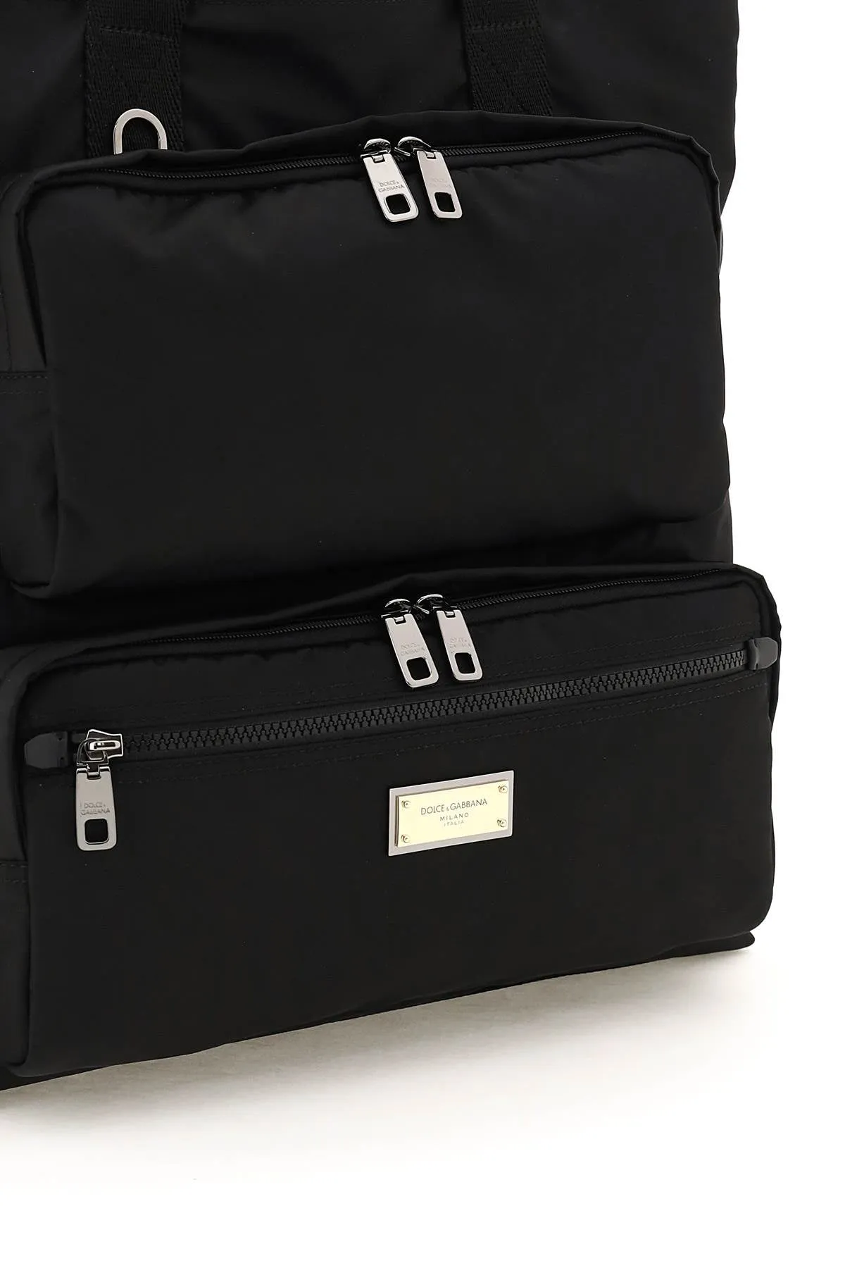 Dolce & Gabbana Logo Plaque Tote Bag