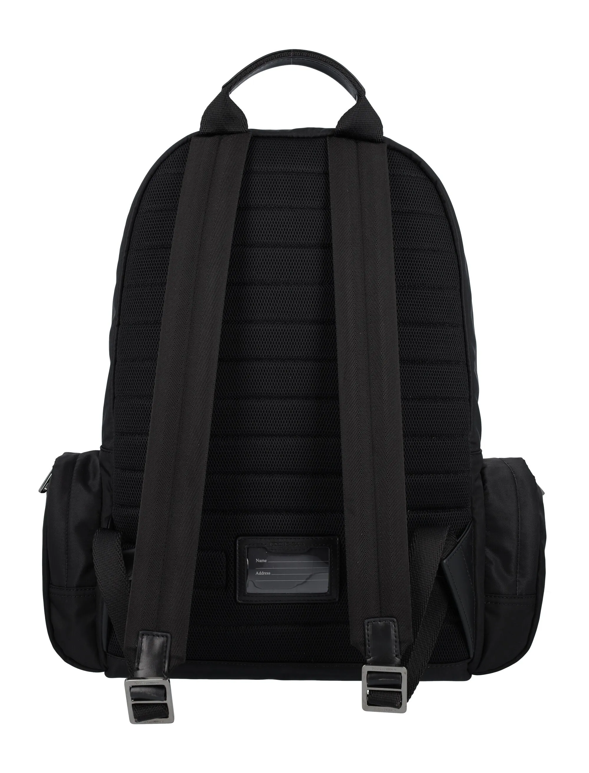 Dolce & Gabbana Logo Plaque Zipped Backpack