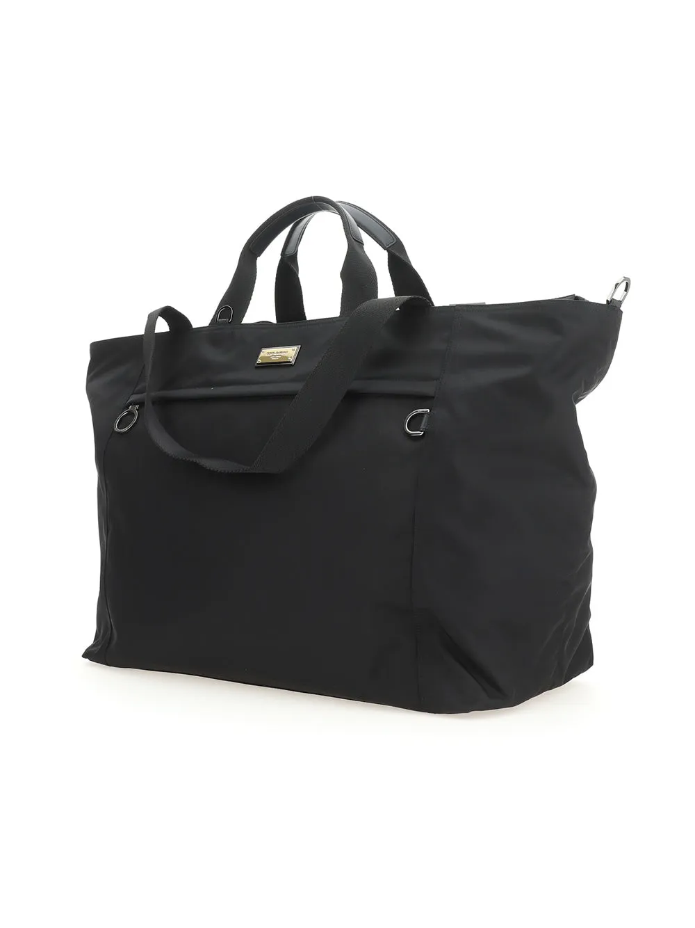 Dolce & Gabbana Logo Plate Travel Bag