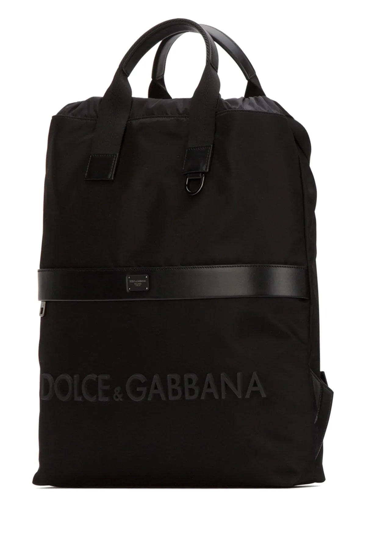 Dolce & Gabbana Logo Strap Backpack