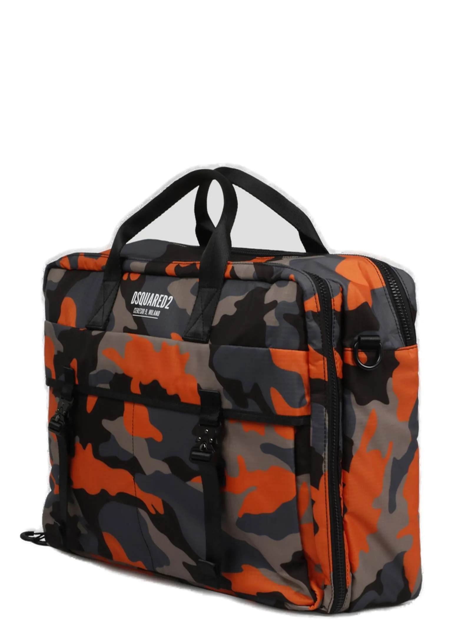 Dsquared2 Ceresio 9 Three-Way Camouflage Briefcase