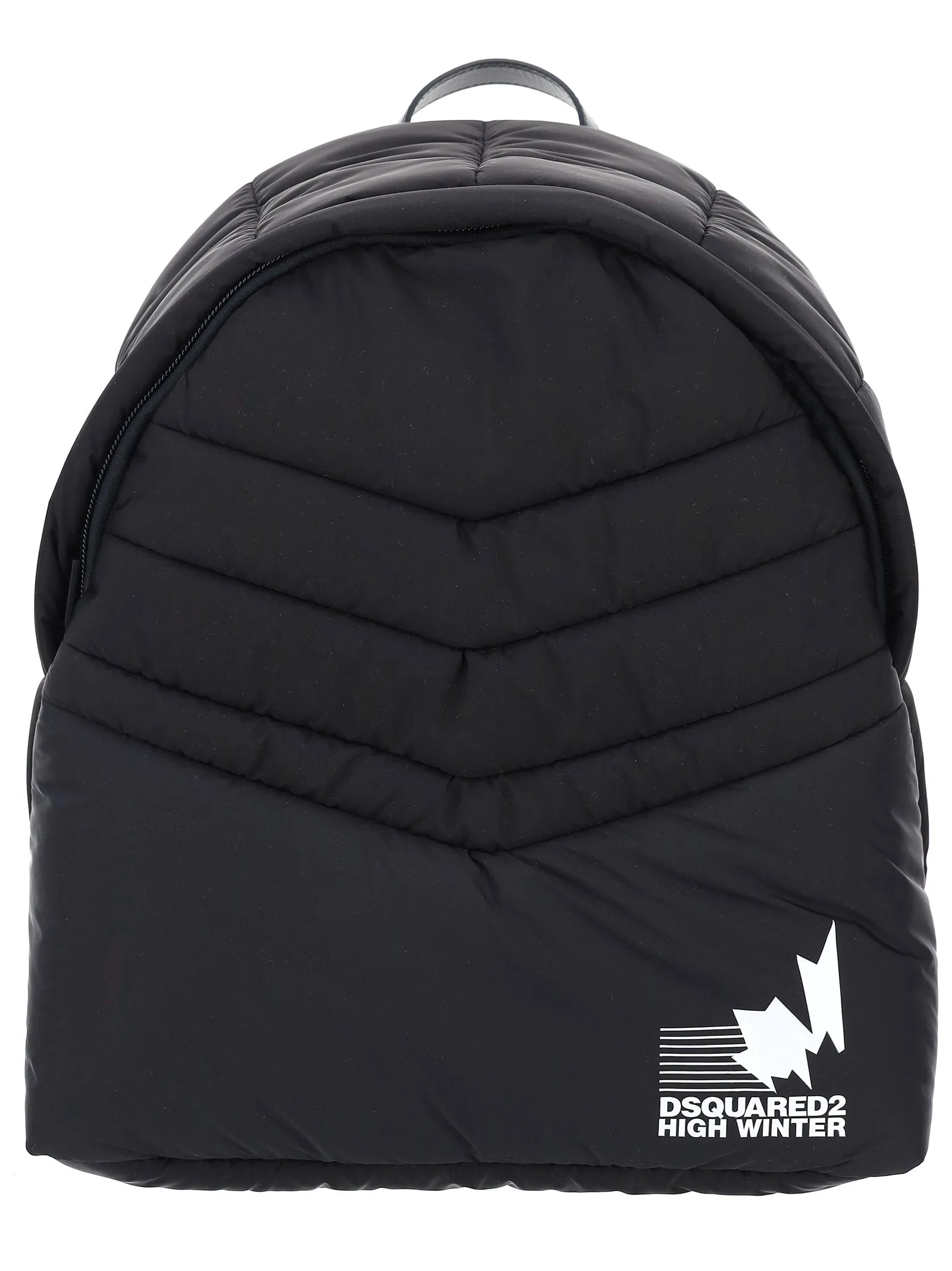 Dsquared2 Logo Printed Zipped Backpack