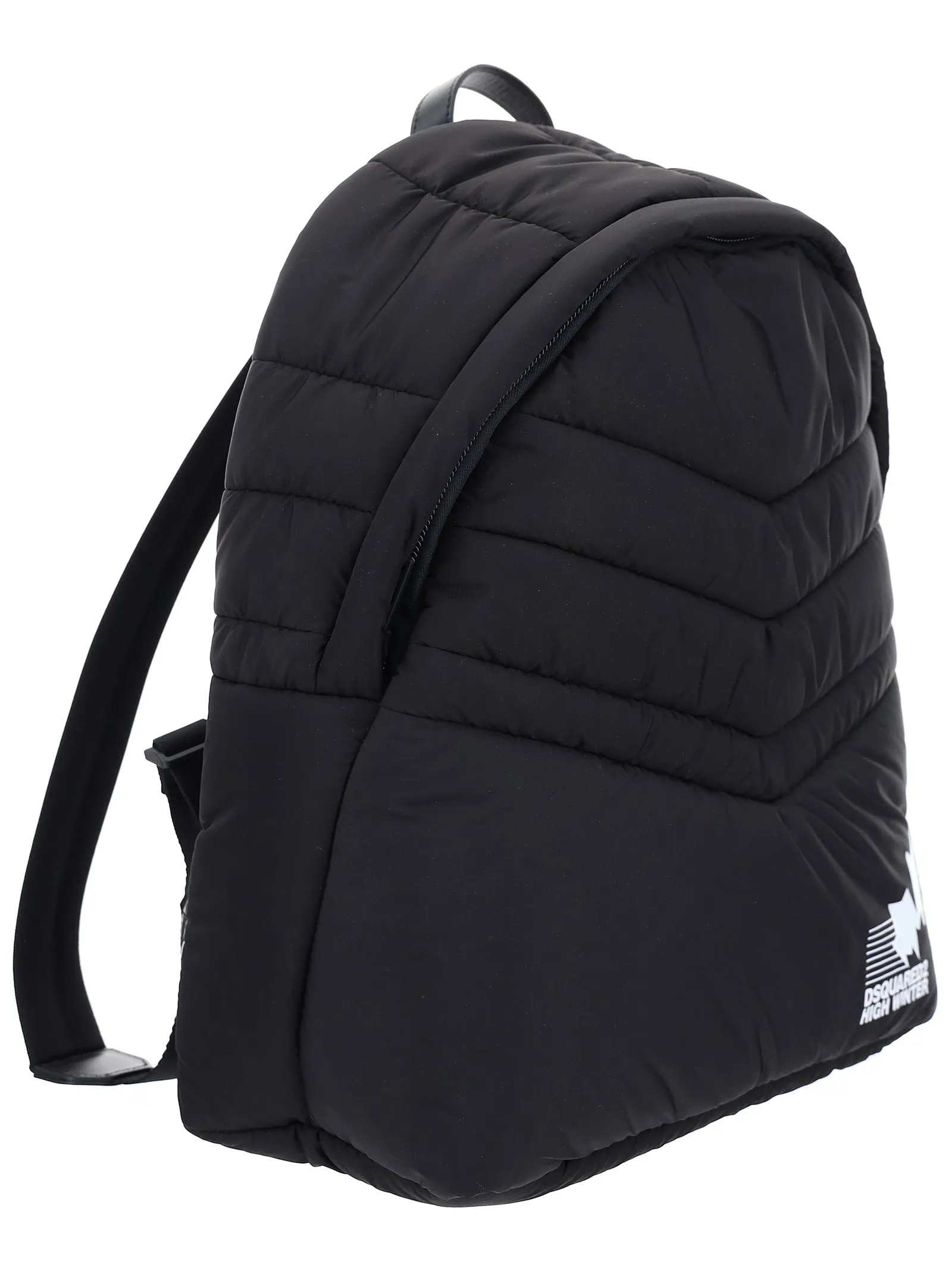 Dsquared2 Logo Printed Zipped Backpack