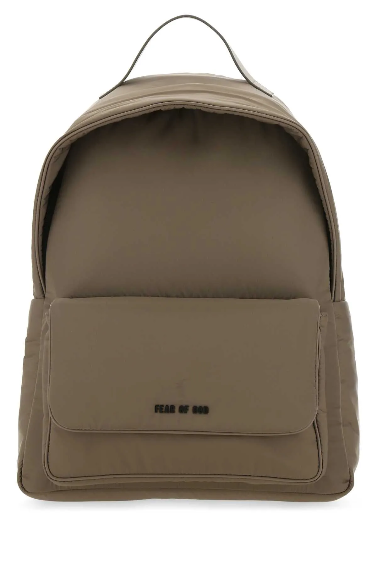 Fear of God Logo Print Zip Backpack