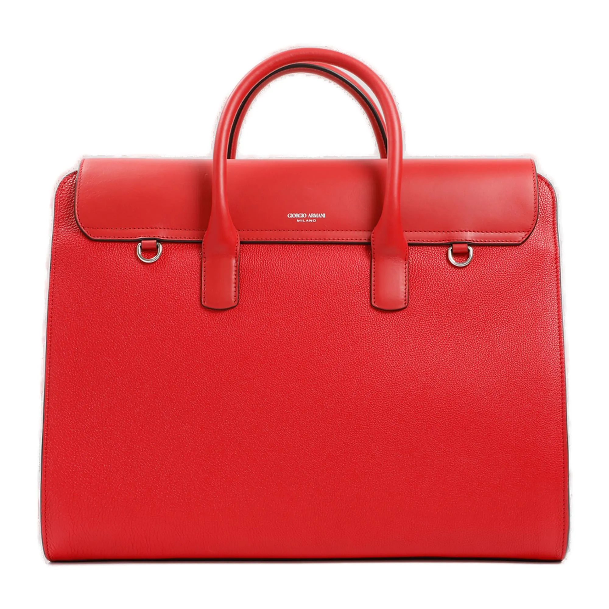 Giorgio Armani Logo Charm Tote Bag