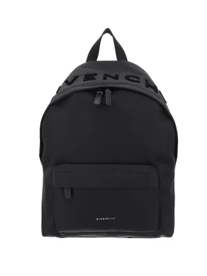 Givenchy Essentiel U Logo Embroidered Backpack