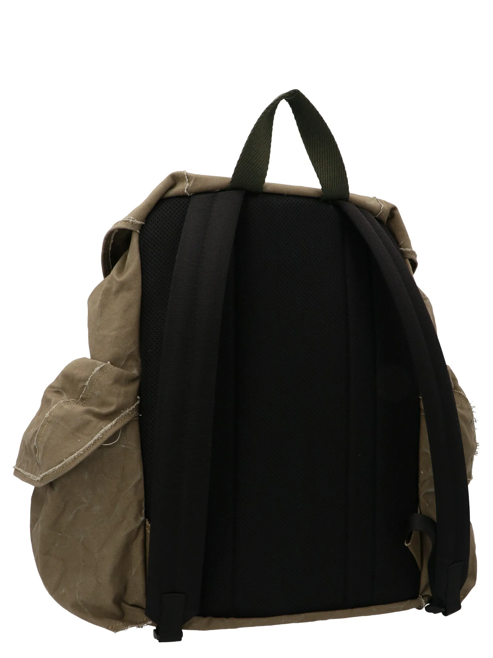 Golden Goose Deluxe Brand Logo Patch Drawstring Backpack