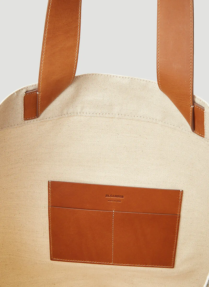 Jil Sander Flat Large Tote Bag