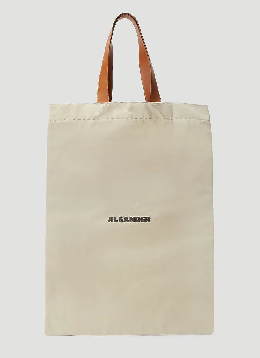 Jil Sander Flat Large Tote Bag