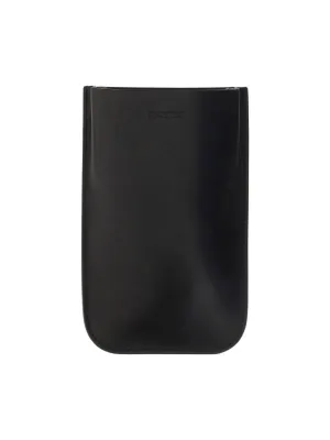 Jil Sander Logo Debossed Phone Holder