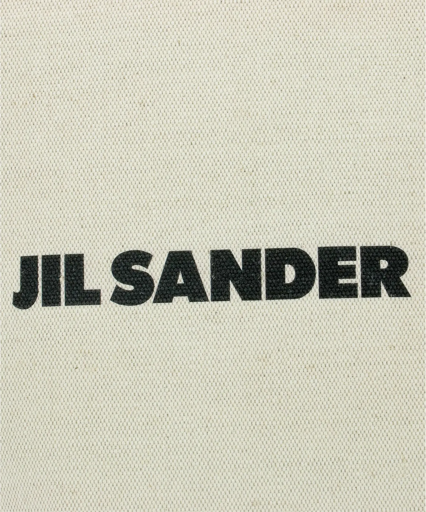 Jil Sander Logo Print Tote Bag