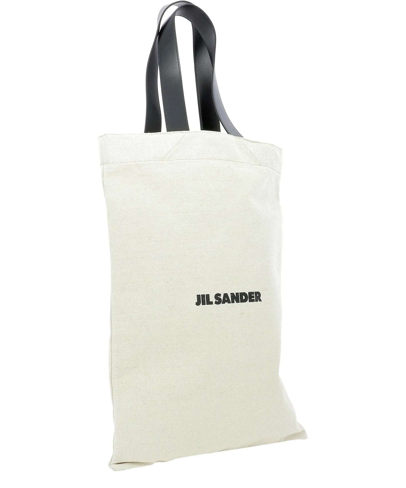 Jil Sander Logo Print Tote Bag