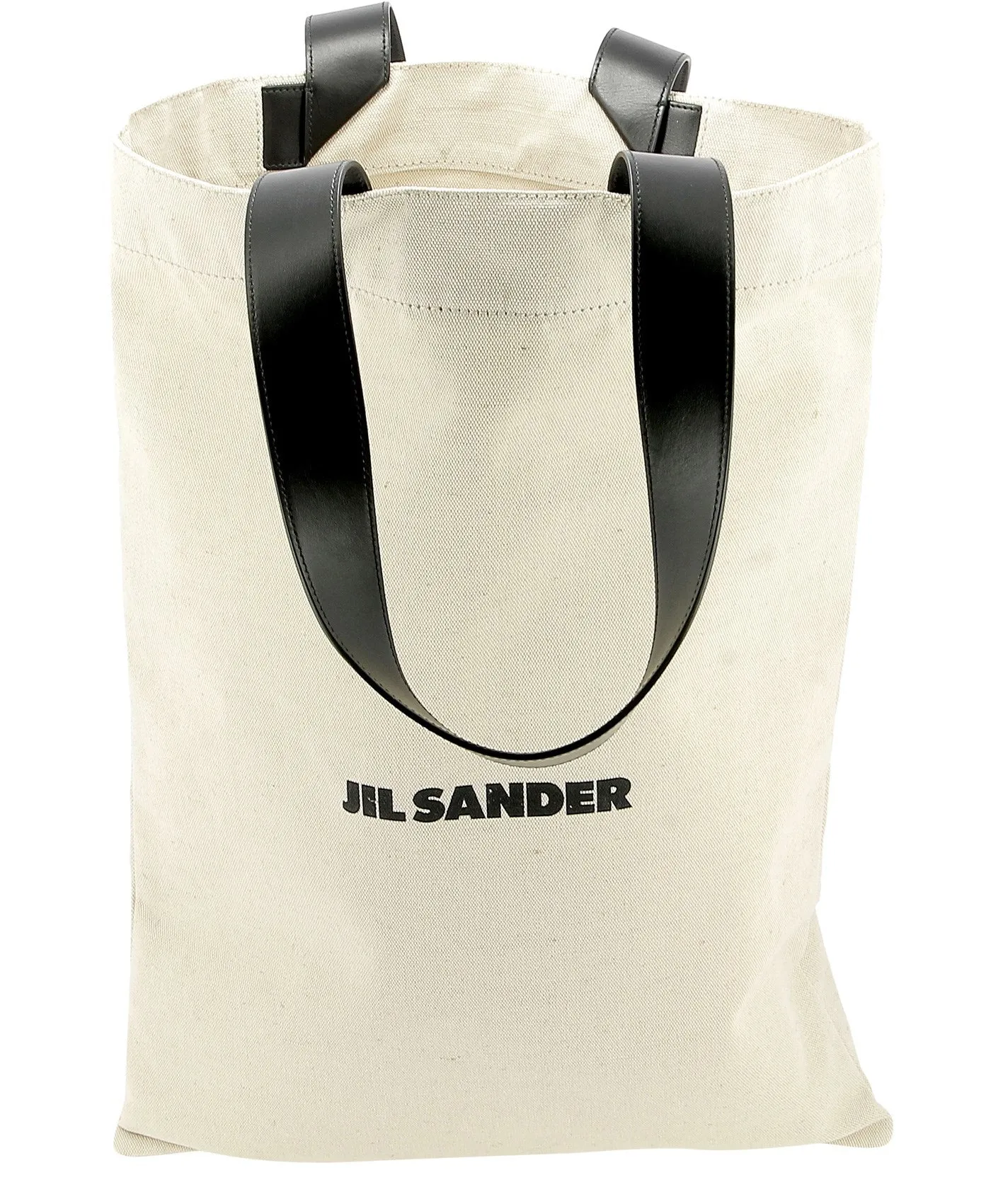 Jil Sander Logo Print Tote Bag