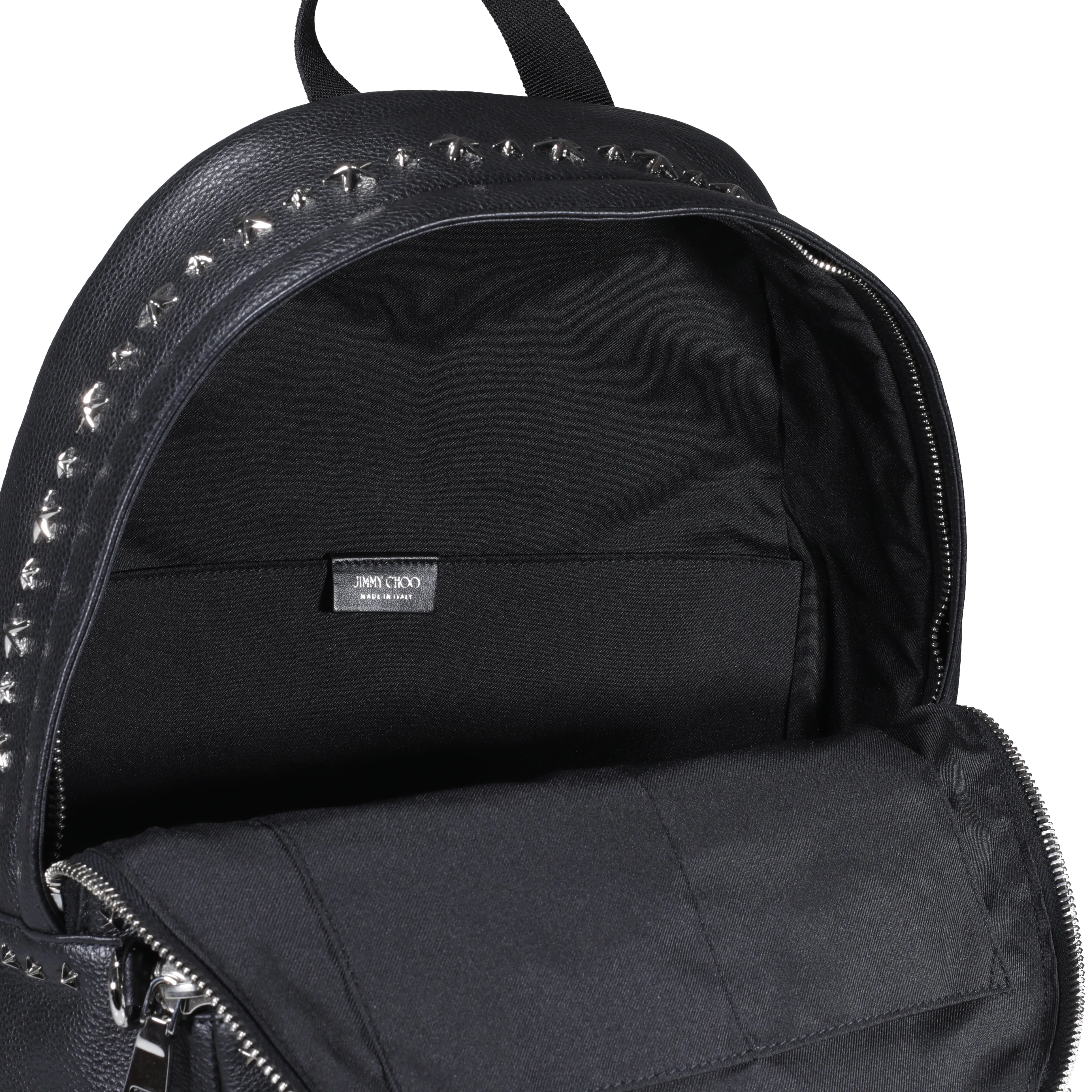 Jimmy Choo Wilmer Star Stud Zip-Around Backpack