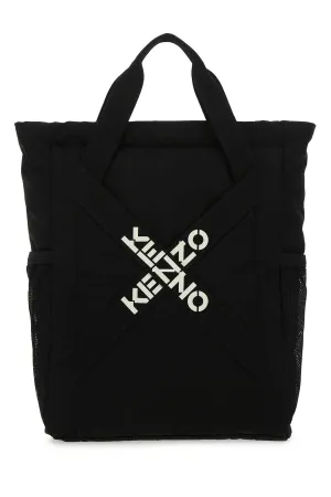 Kenzo Logo Print Tote Bag